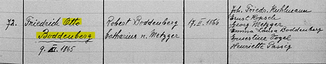 Batismo - Otto Boddenberg