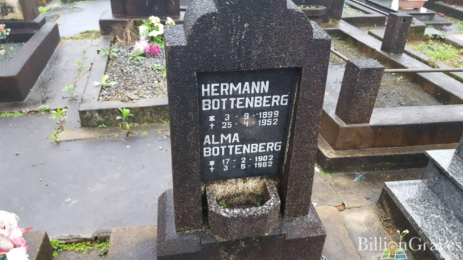 Lápide - Hermann Boddenberg