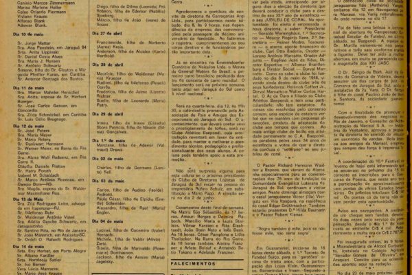 Correio do Povo - Falecimento - Alma Hoffmann