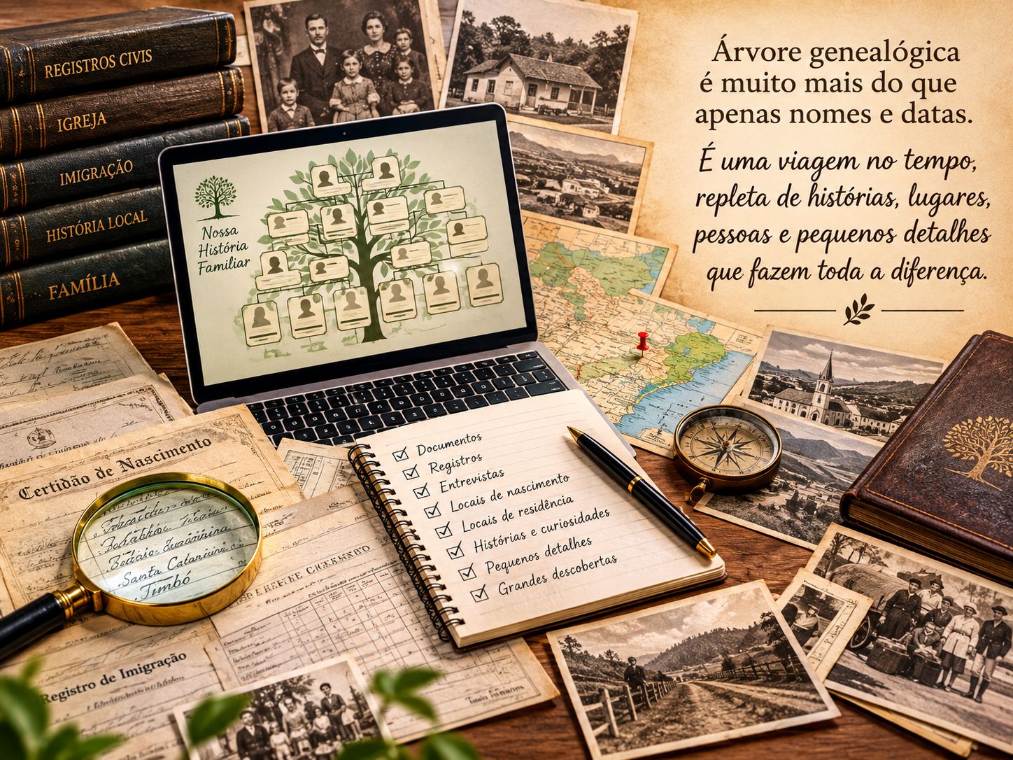 Genealogia não é só encontrar nomes: é descobrir as histórias que eles escondem