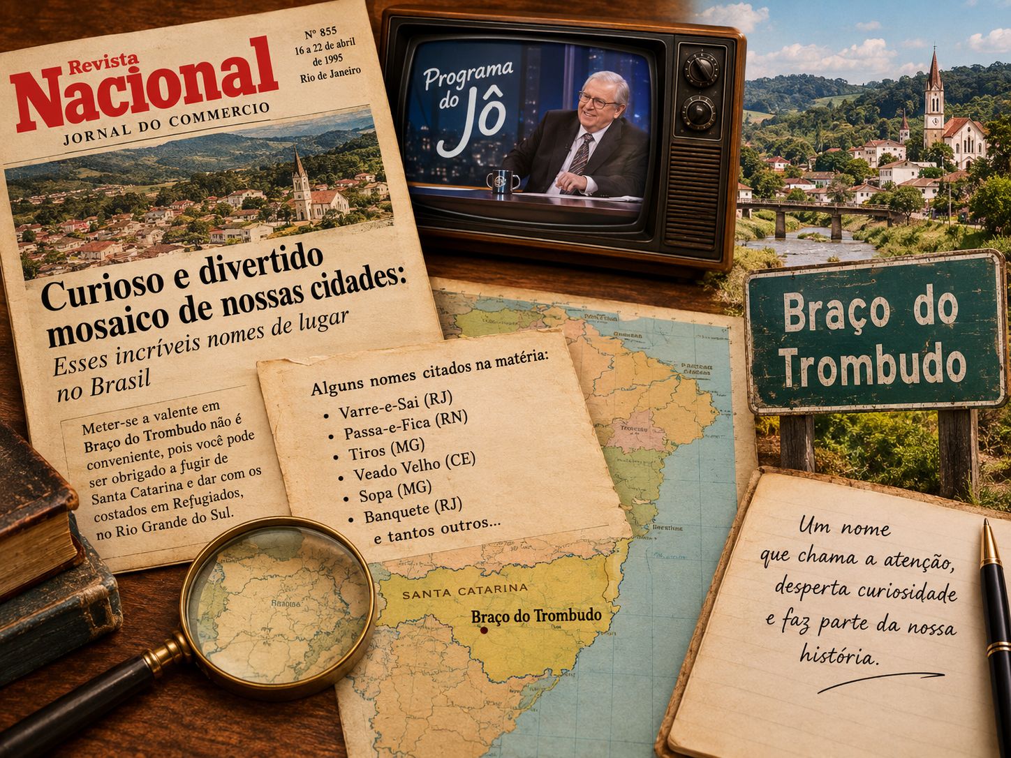 Braço do Trombudo: um nome que chama a atenção do Brasil