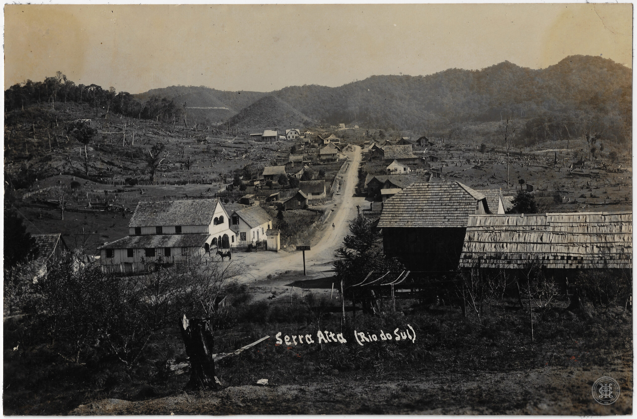 Núcleo urbano de Serra Alta em Rio do Sul