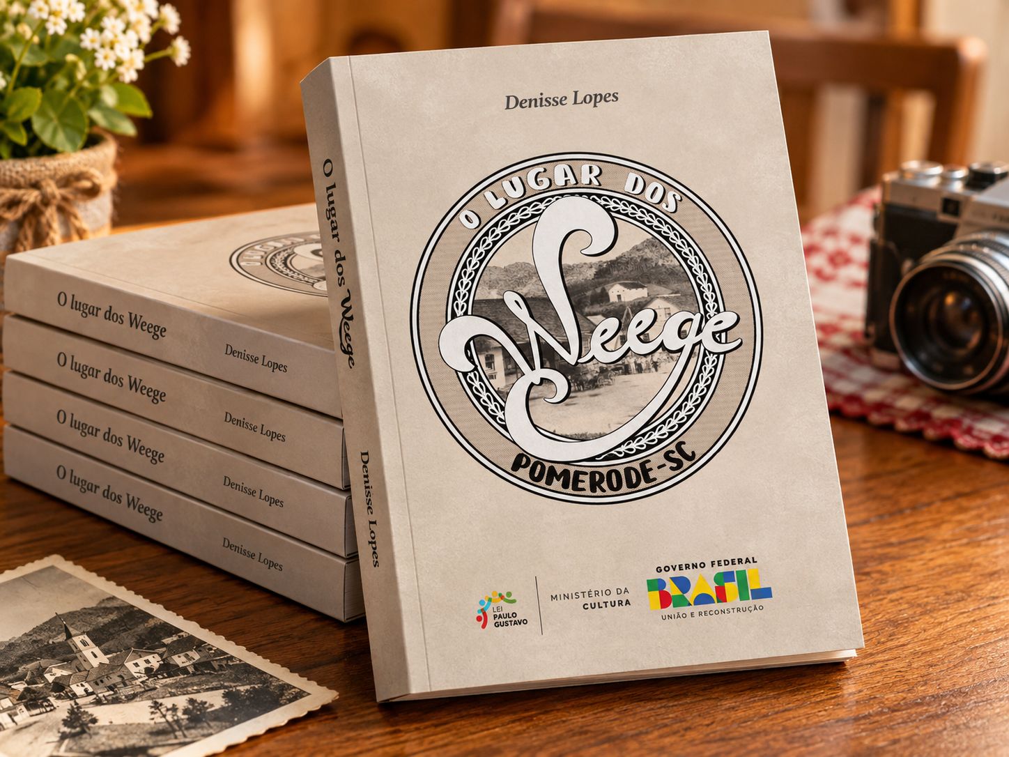 Livro "O Lugar dos Weege"