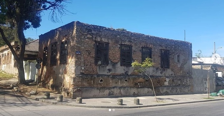 Fachada da histórica Casa do Sal em Santa Cruz.. Fonte: NOPH - Núcleo de Orientação e Pesquisa Histórica de Santa Cruz