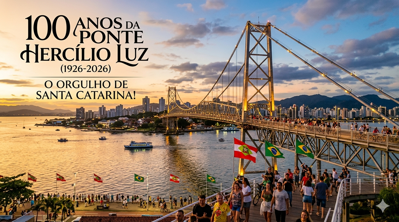Ponte Hercílio Luz 100 anos