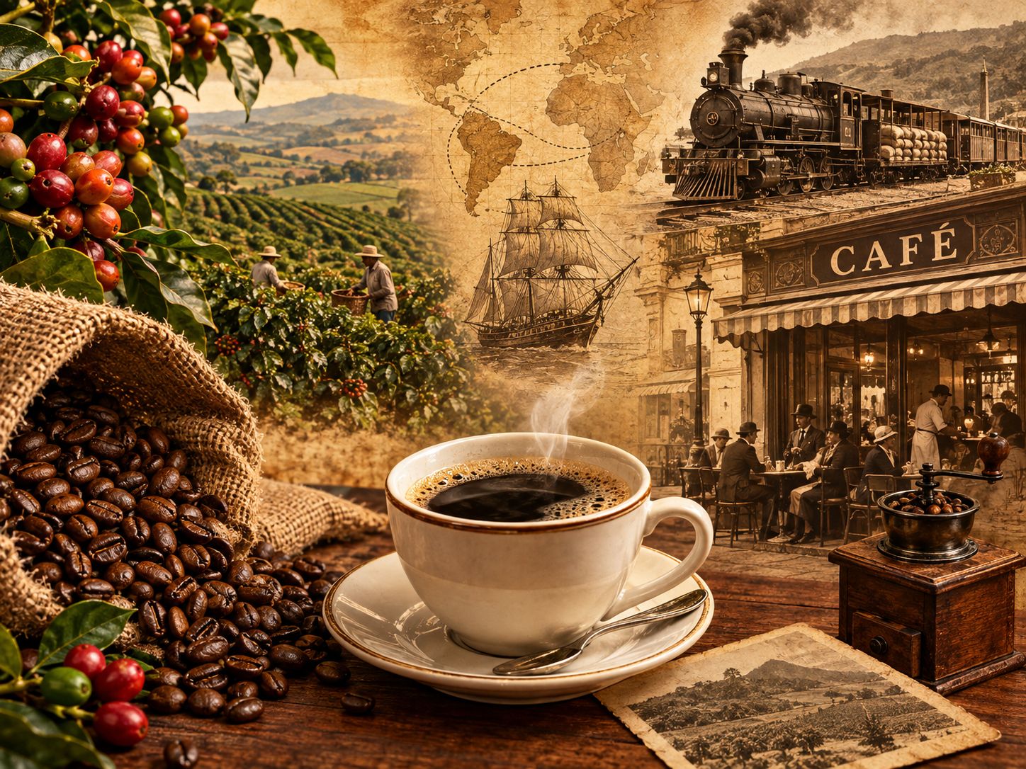 café