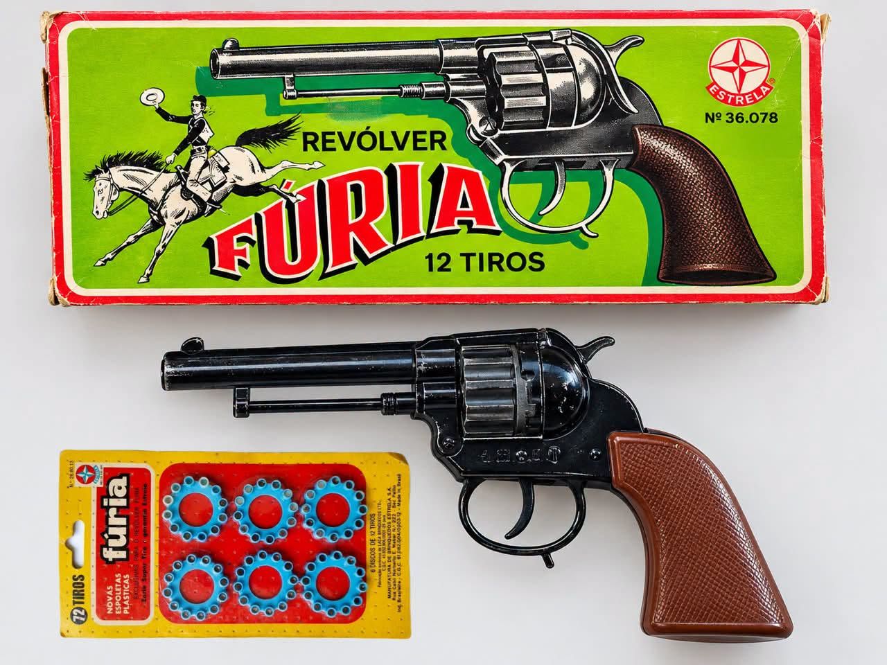 Revólver Fúria 12 tiros
