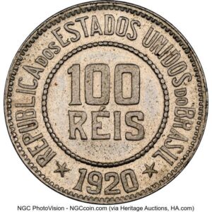 Moeda de 100 réis