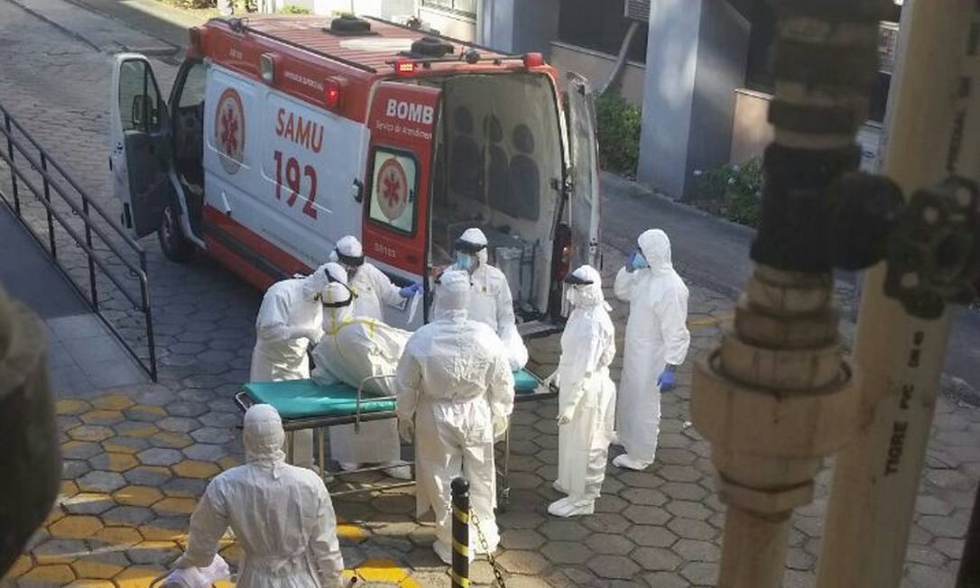 Suspeito com ebola